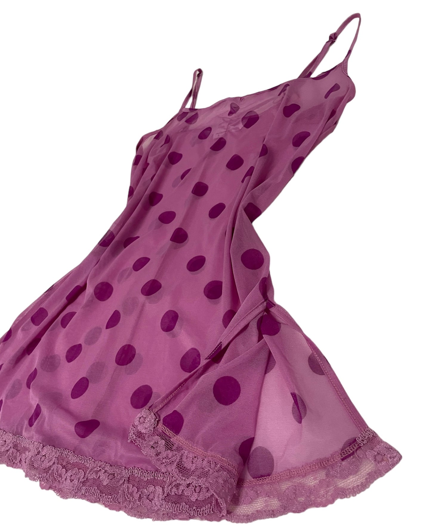 Lavender Polkadot Slip