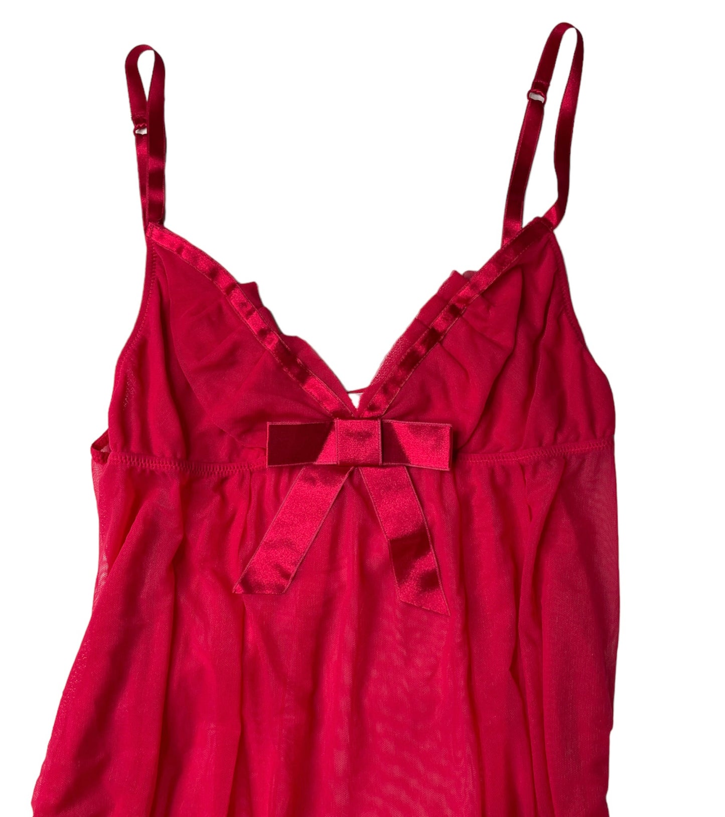 Victoria’s Secret Red Bow Baby Doll