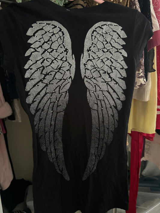 Angels wings guess shirt