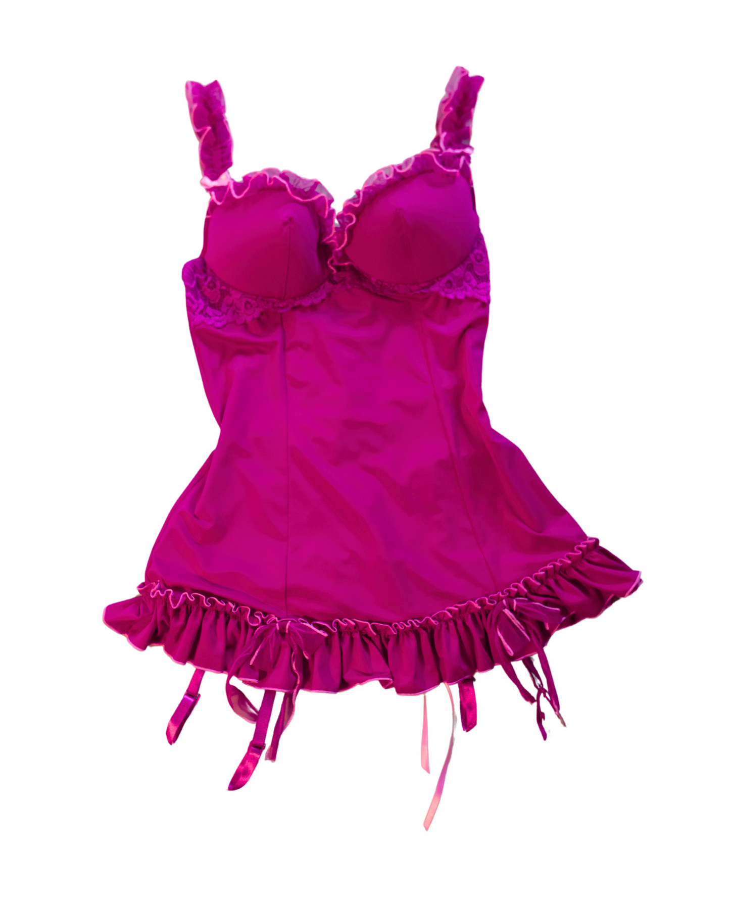 Victoria's Secret Ruffle Ribbon Corset