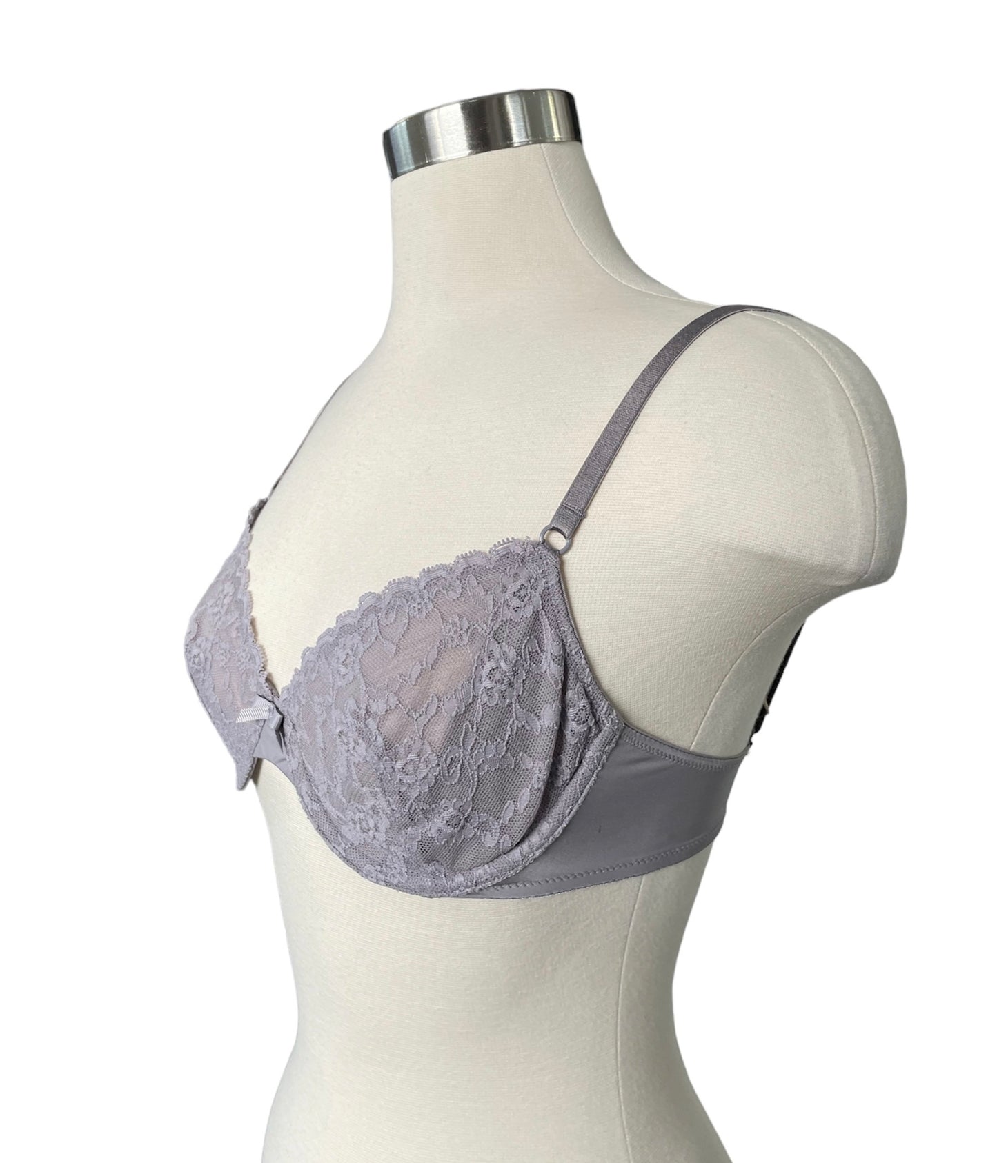 Grey Flora Lace Bra Victoria’s Secret