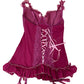 Victoria's Secret Ruffle Ribbon Corset