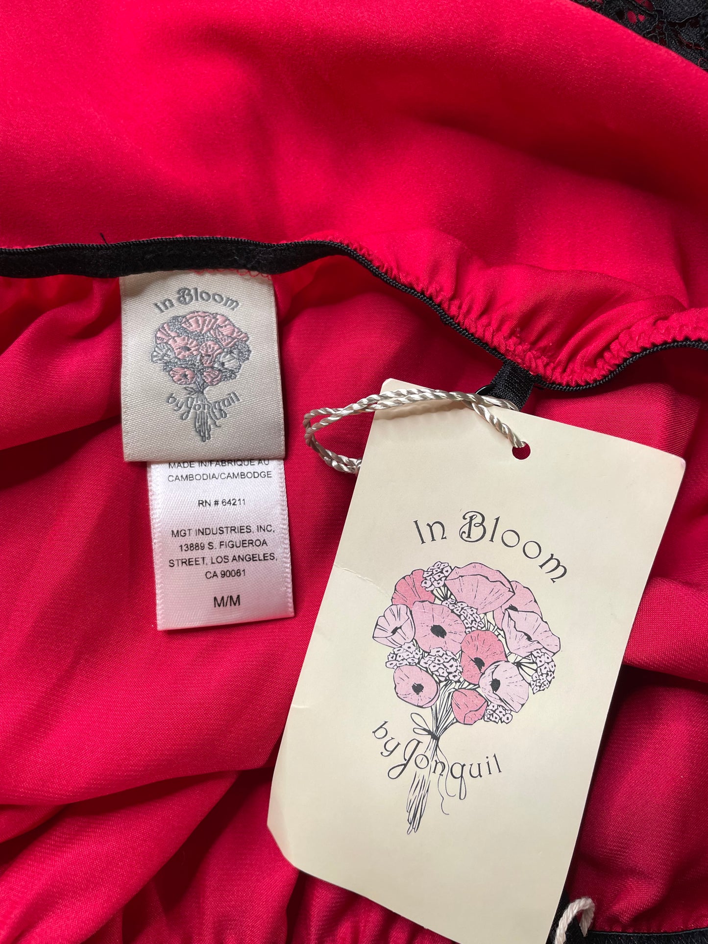 Red In Bloom Set NWT