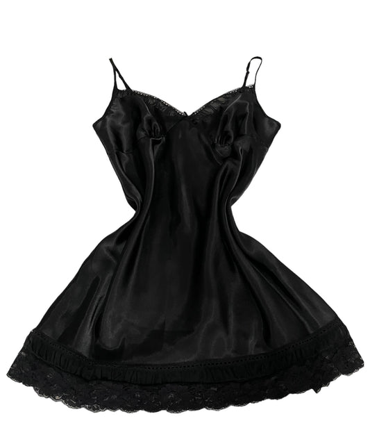 Black Enchanting Slip