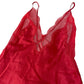 Red Satin Victoria’s Secret Slip