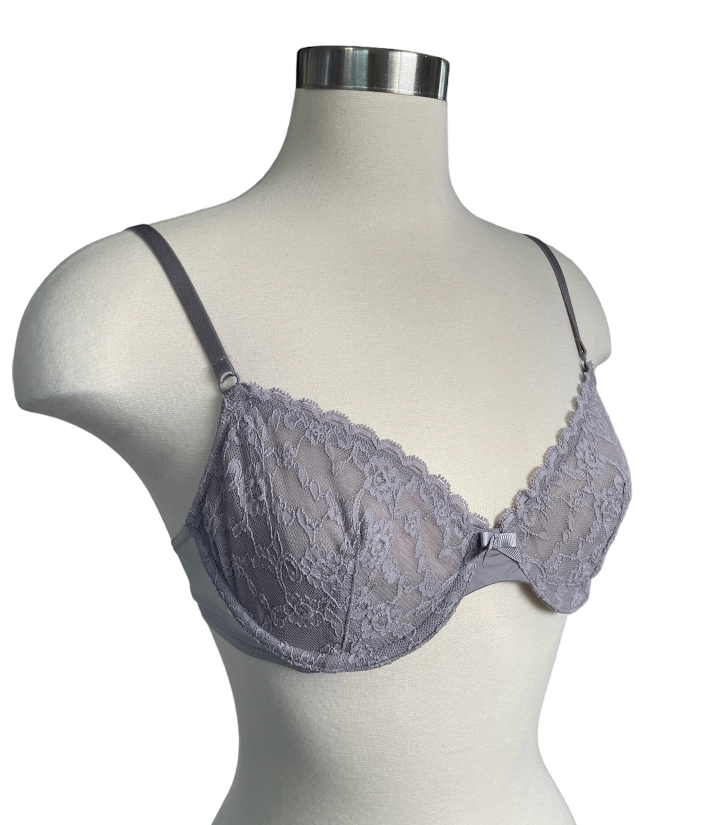 Grey Flora Lace Bra Victoria’s Secret