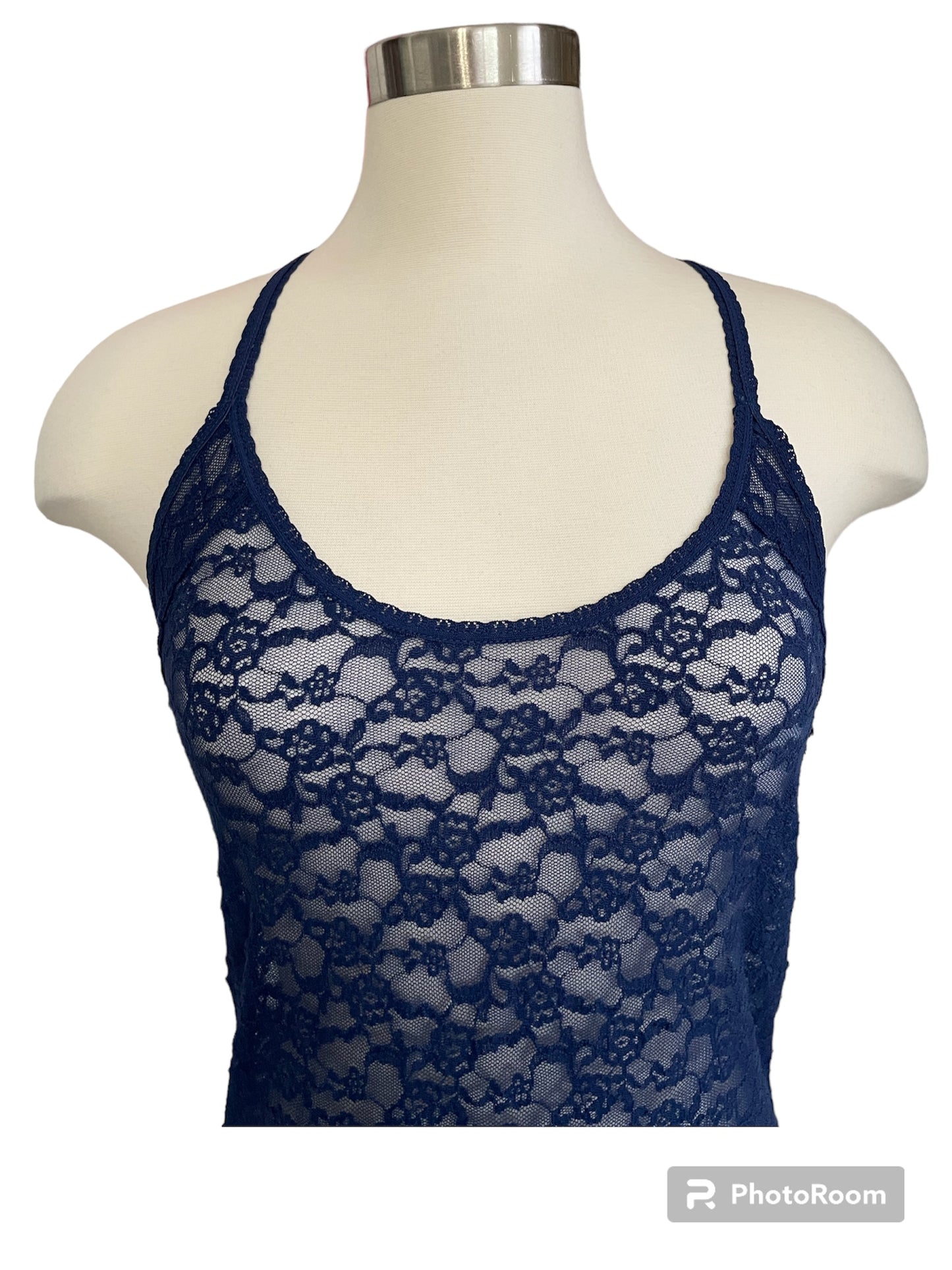 Blue Lace Victoria’s Secret Slip