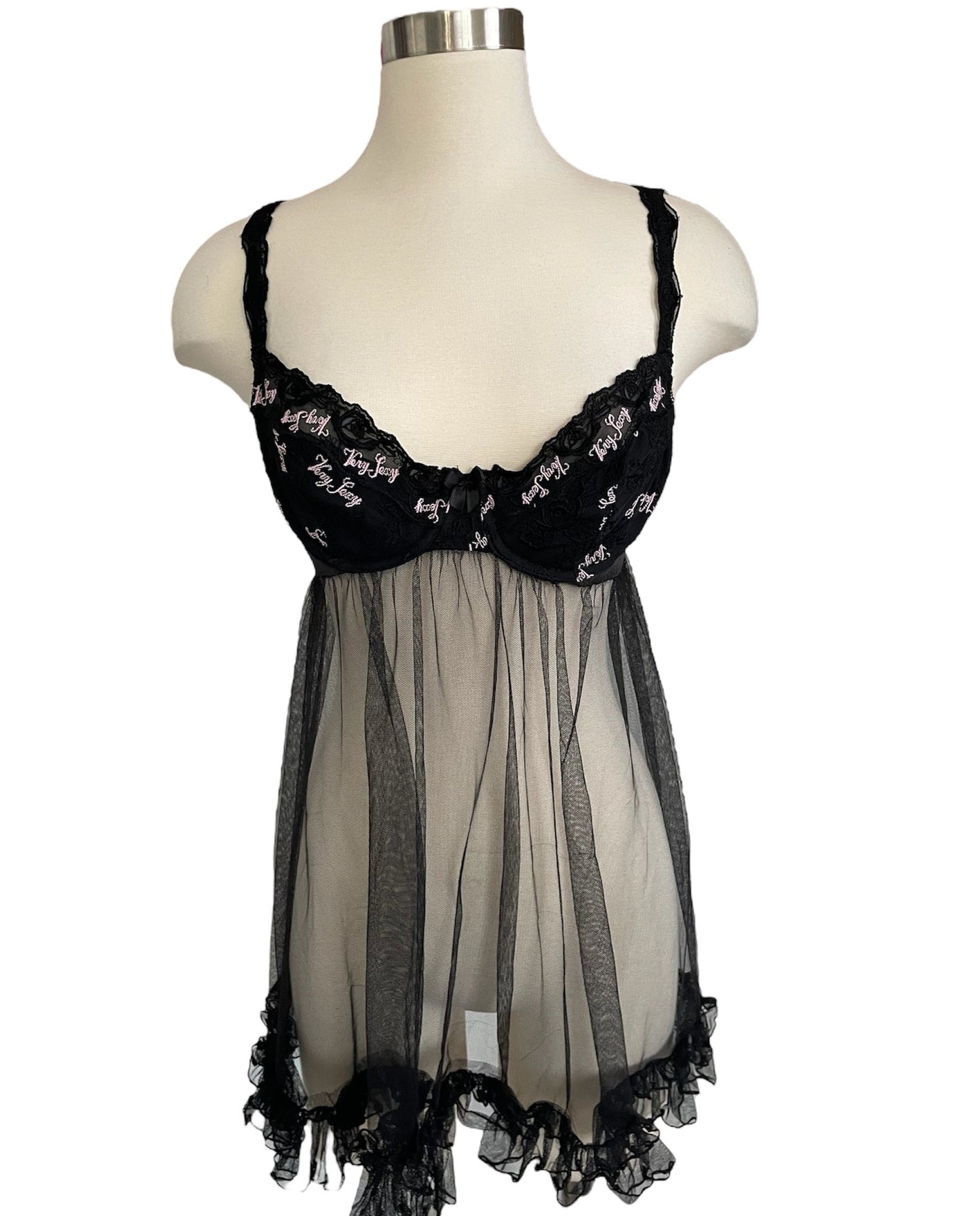 Black Victoria’s Secret Babydoll