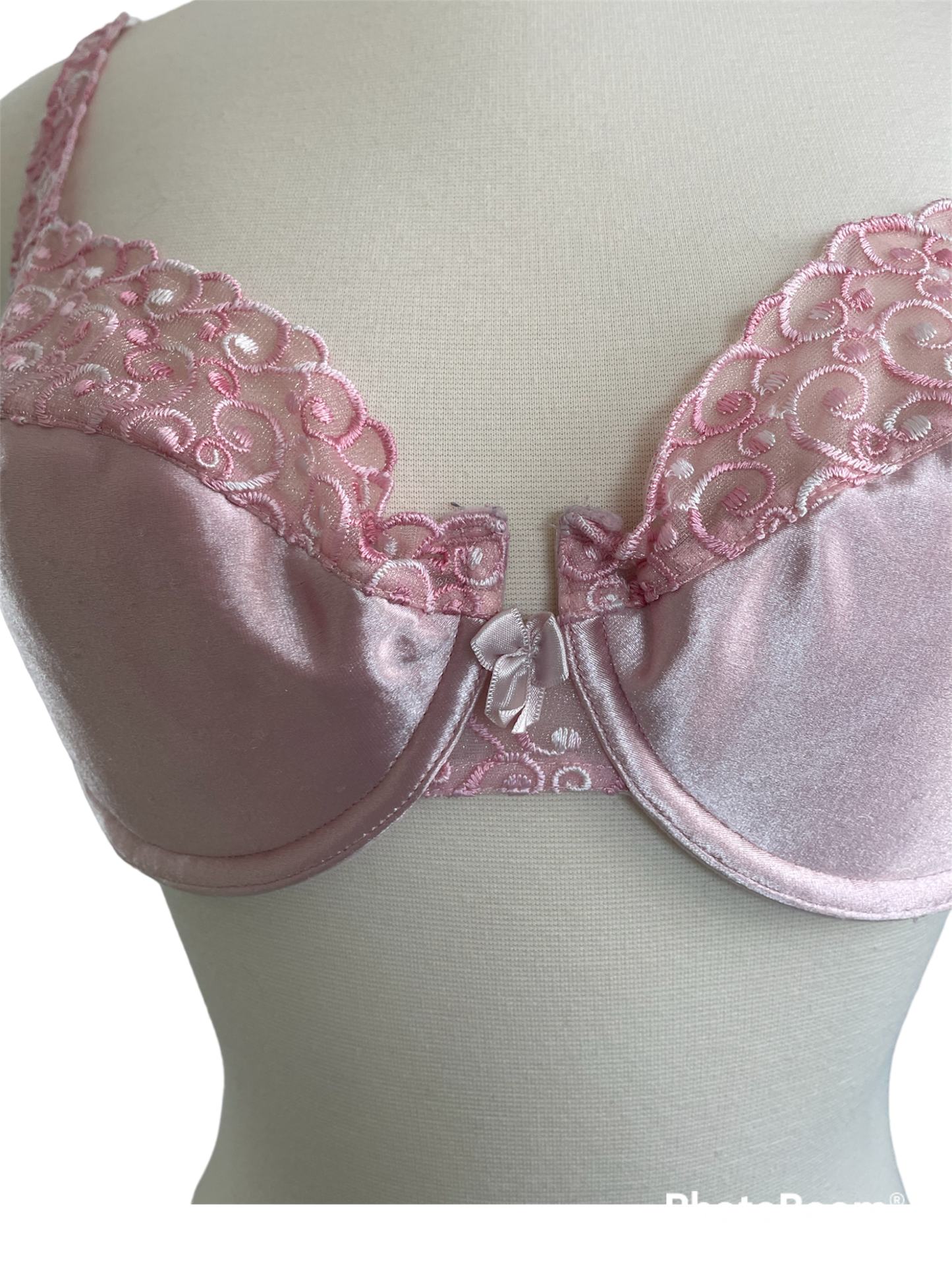 Pink Satin Bra by Victoria’s Secret