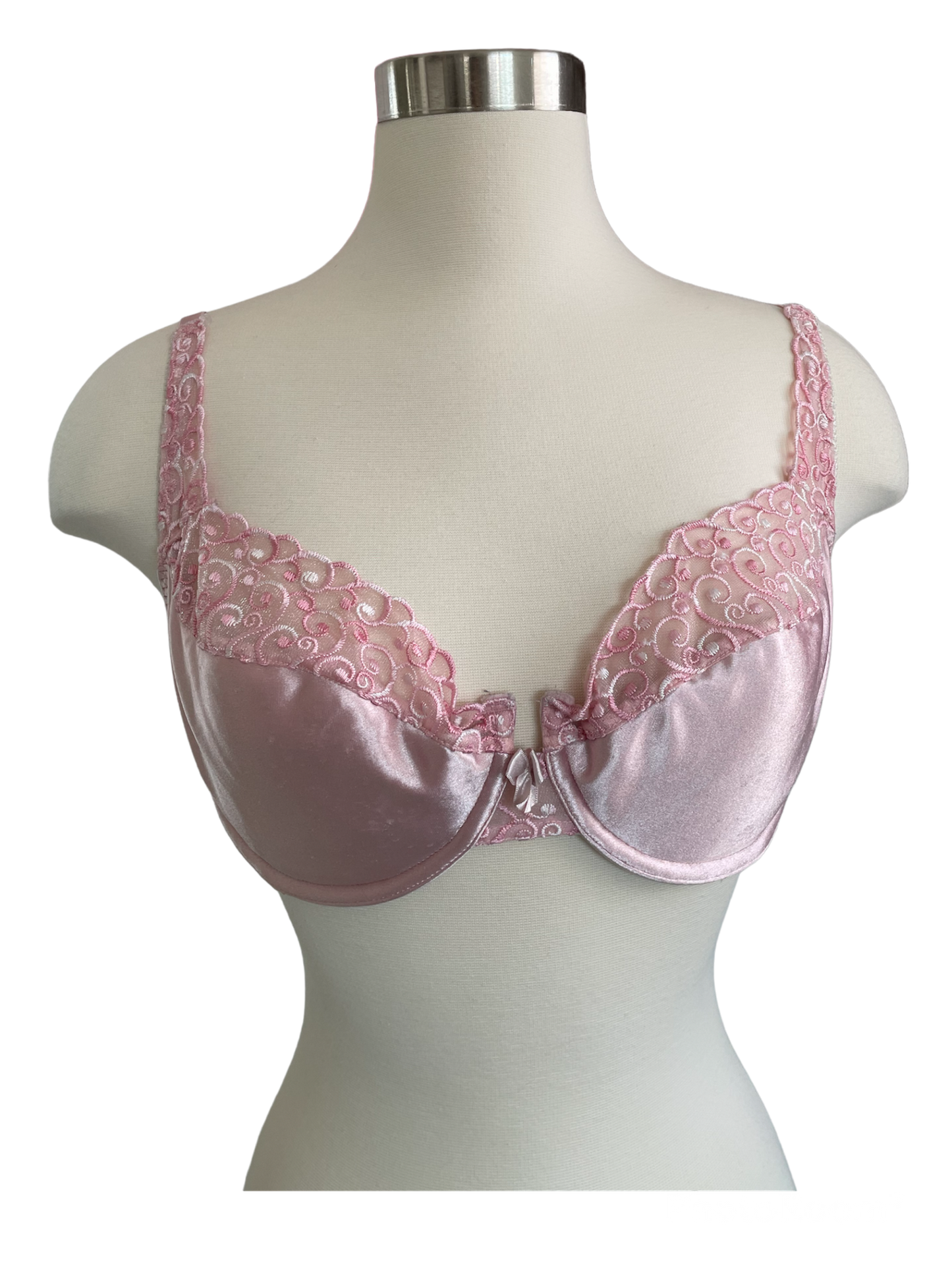 Pink Satin Bra by Victoria’s Secret