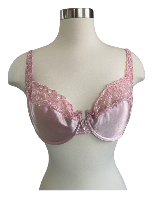 Pink Satin Bra by Victoria’s Secret