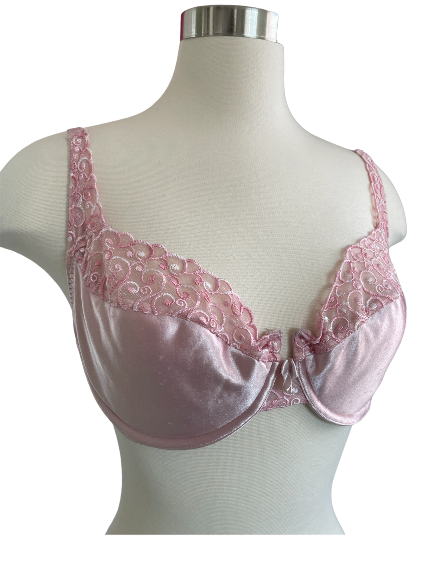 Pink Satin Bra by Victoria’s Secret